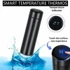 Temperature Display Vacuum Insulated Water Bottle 17oz,Thermo Flask Made of Premium Stainless Steel Coffee Cup with a gift