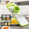 5 in 1 Vegetable Stainless Steel Cutter with a gift