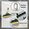 2 in 1 Cleaning Brush with Wiper | Floor Scrubber Brush with Long Handle with a gift