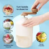 Ice Crusher Snow Cone Maker Manual Ice Crusher Machine Gola Maker with a gift