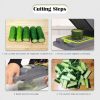 Vegetable Chopper 14 In 1, Fruit, Vegetable Tools Manual Multifunctional Food Chopper Container For Different Kind Of Vegetables And Fruits WITH A GIFT