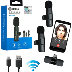 Boya BY-MW3 Wireless Single Microphone For iFone & Type-C User with a surprising offer