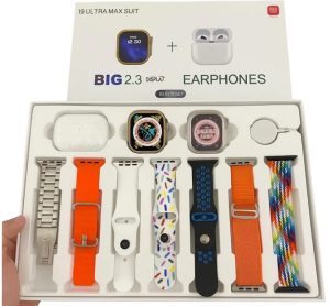 i20 Ultra Max Original Smart Watch for Men - 10 in 1 Smart watch With Airpods Pro with offer