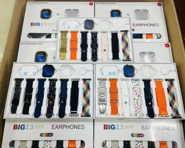 i20 Ultra Max Original Smart Watch for Men - 10 in 1 Smart watch With Airpods Pro with offer