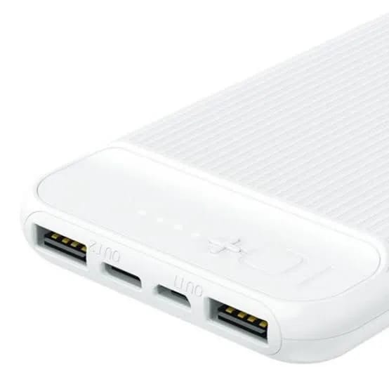 J-CELL Power Bank Original 10000Mah 4 Charging Cable Include with offer