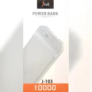 J-CELL Power Bank Original 10000Mah 4 Charging Cable Include with offer