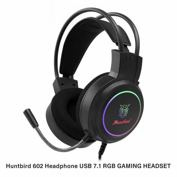 Huntbird RGB Headphone USB 7.1 Headset with a offfer or deal