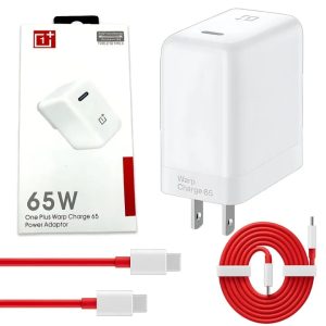 Original OnePlus 65W SuperVOOC Fast Charger | Type-C Power Adapter for OnePlus with 20 days warranty and a offer