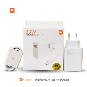 Original Xiaomi MI 33W Turbo Fast Charger with Type C Cable with 30 days warranty and a offer