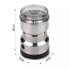 RAF R-7113 4 Blades Electric Coffee and Spices - Masala Grinder Heavy Duty Home Use Mini Coffee Machine with a gift