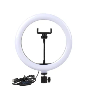 Ring Fill Light BD330 13” 33CM White Warm Yellow LED Ring Light with a gift