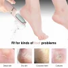 Electric pedicure set foot grinder Callus Remover USB Rechargeable With 2 Replaceable roller heads and a gift