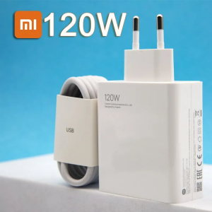 Original Xiaomi MI 120W Turbo Fast Charger with Type C Cable with 30 days warranty and a offer