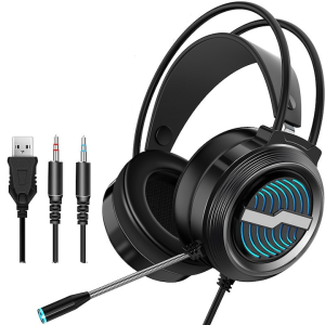 HY T9 RGB Gaming headphone With Mic For Gaming Pc Laptop smartphone with a offer or deal